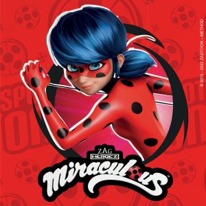 Miraculous Lady Bug Party Paper Napkins