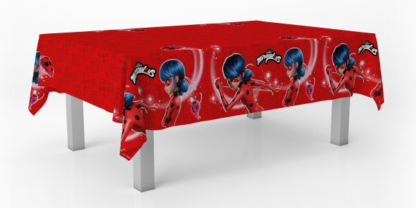 Miraculous Lady Bug Party Tablecover