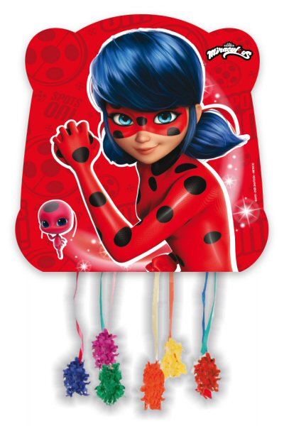 Miraculous Lady Bug Party Pinata Small