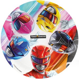 Power Rangers Party 23cm Paper Plates