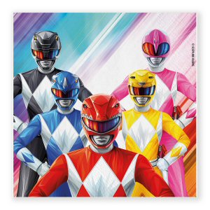 Power Rangers Party Paper Napkins