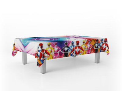 Power Rangers Party Plastic Tablecover