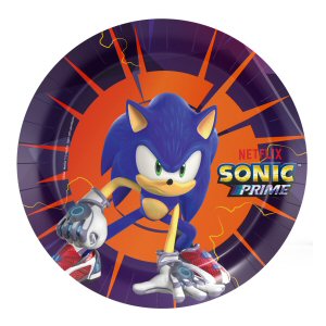 Sonic Prime Party 18cm Paper Plates