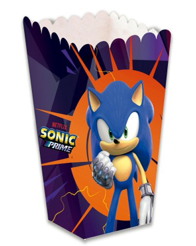 Sonic Prime Party Popcorn Party Boxes