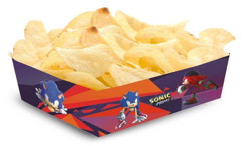 Sonic Prime Party Cardboard Snack Trays