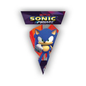 Sonic Prime Party Cone cellophane bags