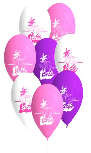 Barbie Party Latex Balloons