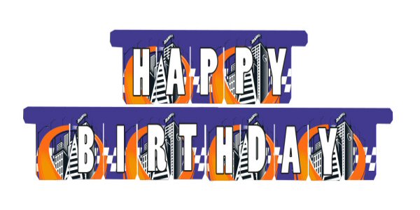 Hot Wheels Party Happy Birthday Banner