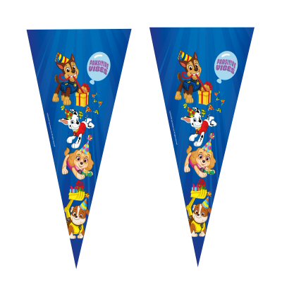 Paw Patrol Party Cone cello bags