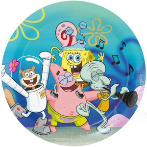 SpongeBob SquarePants Party 23cm Paper Plates