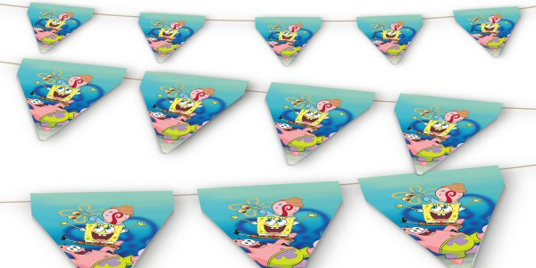 SpongeBob SquarePants Party Flag Bunting