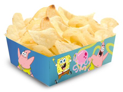 SpongeBob SquarePants Party Cardboard Snack Trays