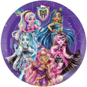 New Monster High Party 23cm Plates