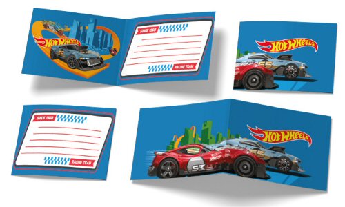 Hot Wheels Party Invitations