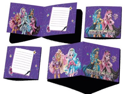 New Monster High Party Invitations