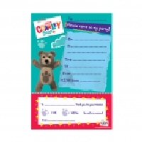 Little Charley Bear Invitations and Envelopes