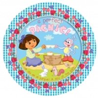 Dora the Explorer party plates
