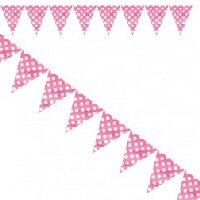 Dotty Spotty party supplies bunting
