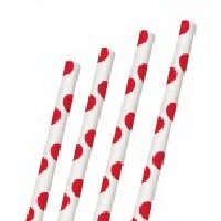 Dotty Spotty party supplies straws