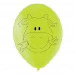 On the farm party balloons