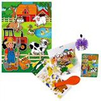 Filled farm party bag