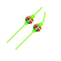 Fire engine party straws
