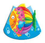 Fish  party shaped hats