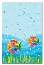 Fish party tablecover
