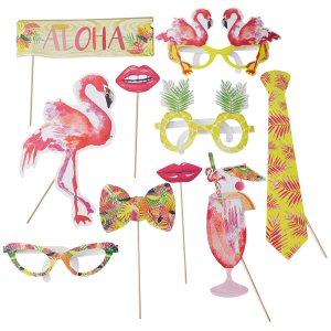 Flamingo Fun Photo Booth Props Fancy Dress