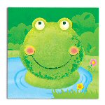 Frog party napkins