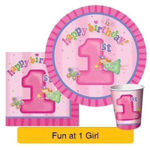 Fun at one girl 1st party loot bags