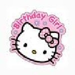 Hello Kitty badge
