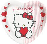 Hello Kitty Party plates 23 cm sh