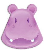 Hippo party shaped hats