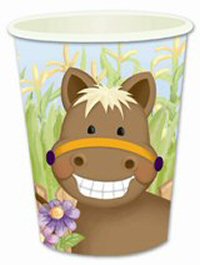 Horse party cups