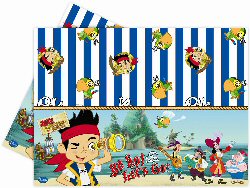 Jake and the Neverlands Pirates Yo Ho Plastic Tablecover 120x180cm