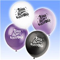Justin Bieber party balloons