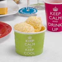 Keep Calm and party Ice Cream Tubs