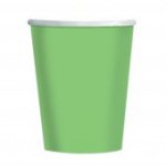 Kiwi Green Paper Cups 