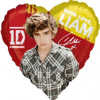 One Direction Liam Standard 18inch Foil Balloon 
