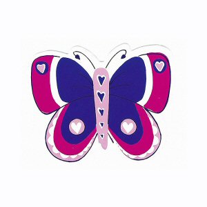 Lanka Kade Purple butterfly magnet