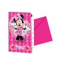 Minnie Mouse party invites