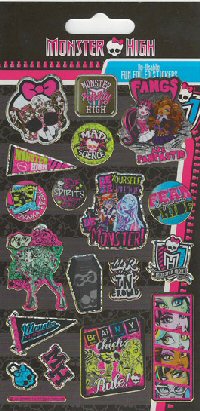 Monster High party supplies stickers