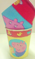 Peppa Pig red Party cups