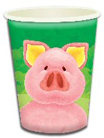 Pig party cups