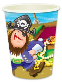 Pirate's party cups