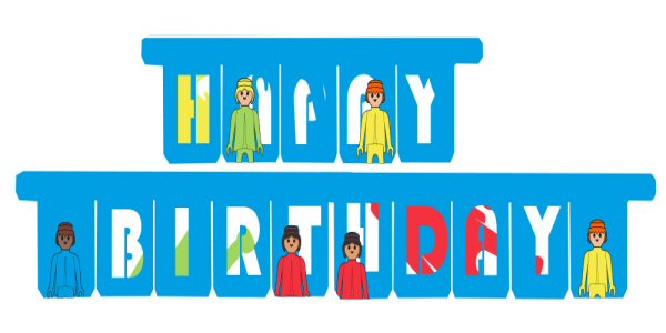 Playmobil Happy Birthday Banner