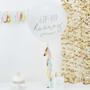 Giant Hip Hip Hooray Balloon and Tassel Kit Pick and Mix