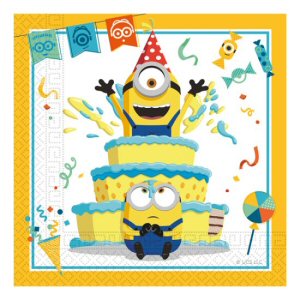 Minions The Rise of Gru Party Napkins