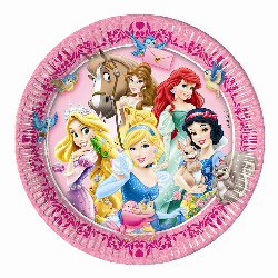 Disney's Princess and Animals Party plates